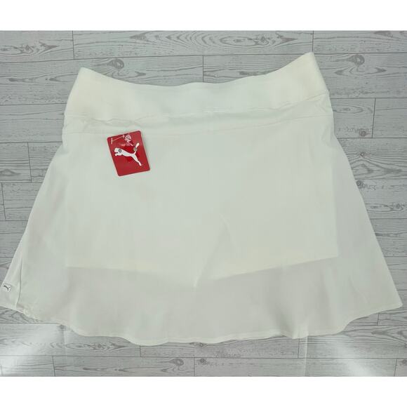 Puma Women's Powershape Solid Woven Skirt Skort, UPF 50+, NWT, Sz. XL Pickleball - Picture 2 of 13